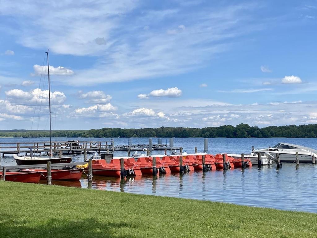 Holiday home Mit Wasserterrasse - Mit Sauna Und Kamin - Inklusive Nebenkosten Wendisch Rietz